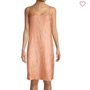 EILEEN FISHER Crushed Silk Cami Dress